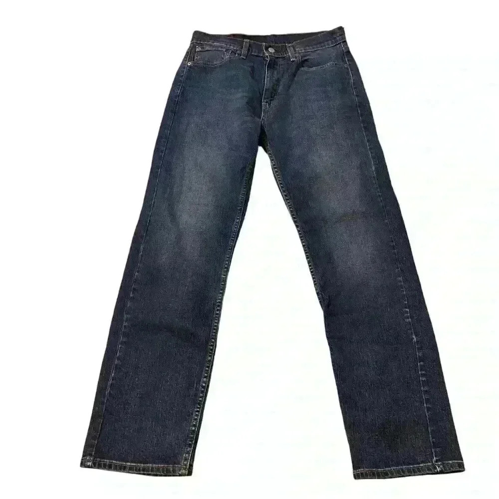 VGT LEVI'S 505 Strauss Men's Jeans Relaxed Straight Stonewash Denim Size W32 L32